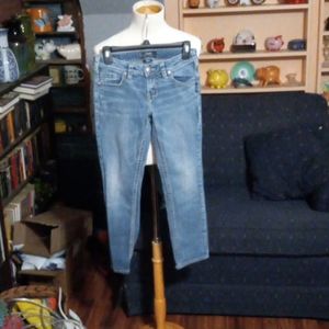 Levis Silver Jeans Aiko Mid-Capri 27x23